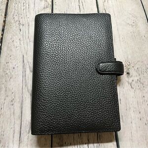 Filofax Personal Finsbury Organizer In Black
